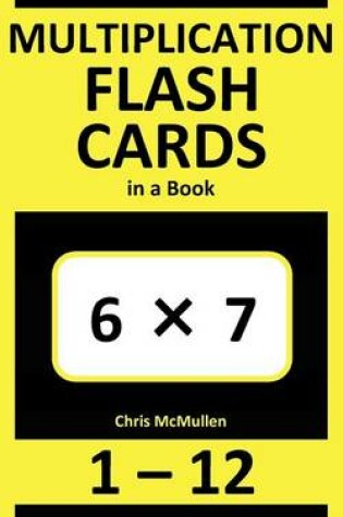 Cover of Multiplication Flash Cards in a Book