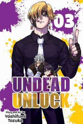 Book cover for Undead Unluck, Vol. 3