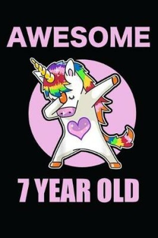 Cover of 7th Birthday Dabbing Unicorn