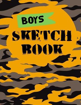 Book cover for Boys Sketch Book