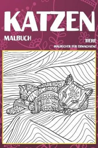 Cover of Malbuch - Malbücher für Erwachsene - Tiere - Katzen