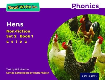 Book cover for Read Write Inc. Phonics: Hens (Purple Set 2 Non-fiction 1)