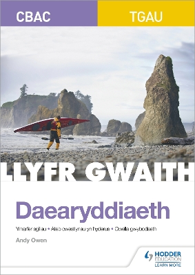 Book cover for CBAC TGAU Daearyddiaeth: Llyfr Gwaith (WJEC GCSE Geography Workbook Welsh-language edition)