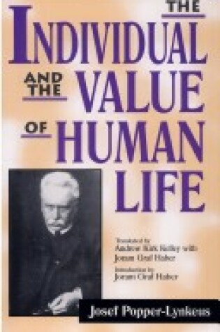 Cover of The Individual and the Value of Human Life