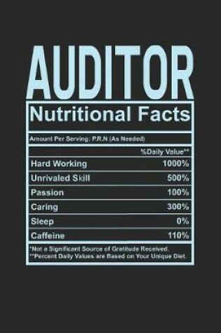 Cover of Auditor Nutritional Facts