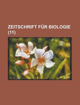 Book cover for Zeitschrift Fur Biologie (11 )