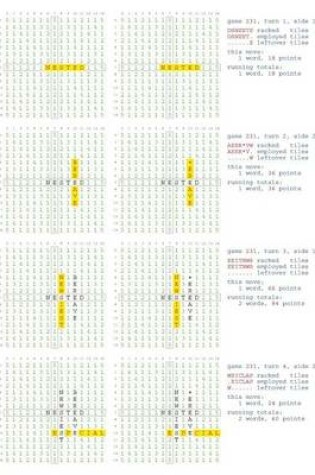 Cover of Fifty Scrabble Box Scores Games 201-250