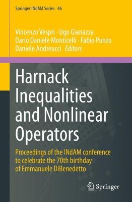 Cover of Harnack Inequalities and Nonlinear Operators