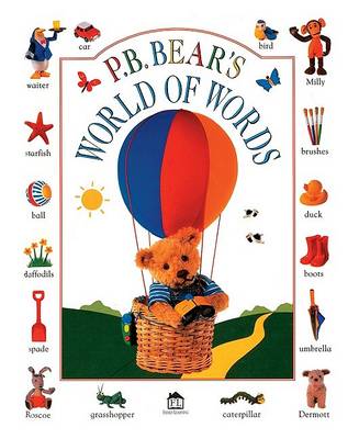 Book cover for Pajama Bedtime Bear's World of Words