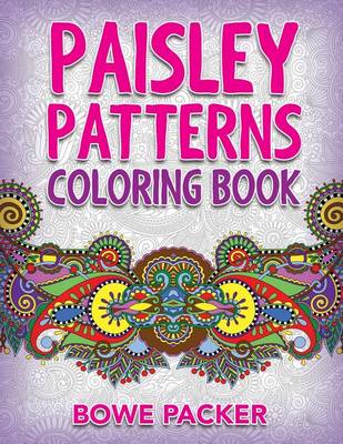 Book cover for Paisley Patterns Coloring Book