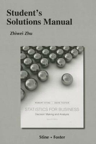 Cover of Student's Solutions Manual for Statistics for Business