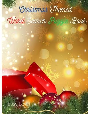 Book cover for Christmas Themed Word Search Puzzle Book