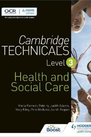 Cover of Cambridge Technicals Level 3 Health and Social Care