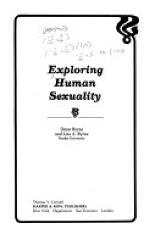 Cover of Exploring Human Sexuality