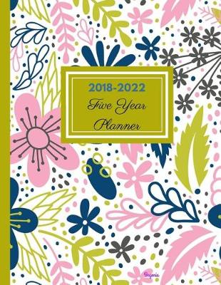 Book cover for 2018 - 2022 Begonia Five Year Planner