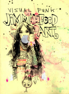 Book cover for Visual Funk Jim Mahfood Art