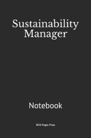 Cover of Sustainability Manager