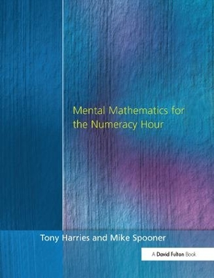 Book cover for Mental Mathematics for the Numeracy Hour