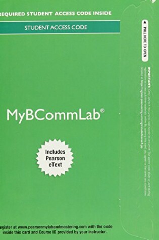 Cover of MyLab Business Communication with Pearson eText -- Access Card -- for Business Communication