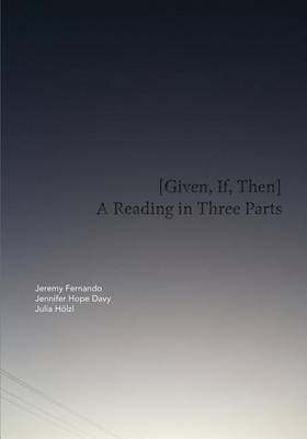 Book cover for [Given, If, Then]