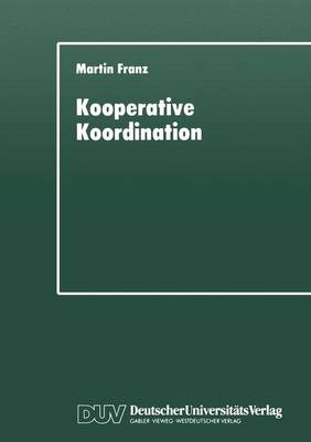 Book cover for Kooperative Koordination