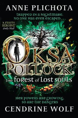 Book cover for Oksa Pollock: The Forest of Lost Souls