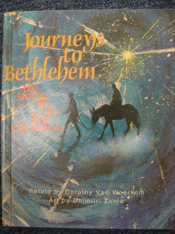 Book cover for Journeys to Bethlehem
