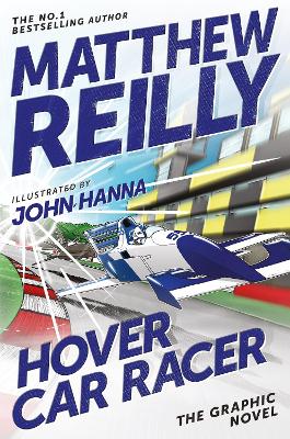 Book cover for Hover Car Racer: The Graphic Novel