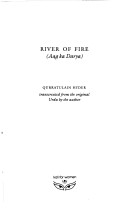 Book cover for River of Fire (Aag Ka Darya)