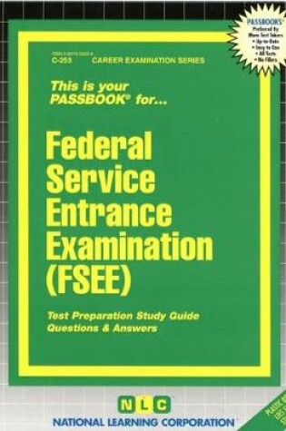 Cover of Federal Service Entrance Examination (FSEE)