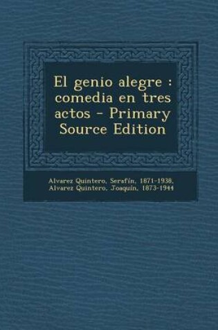 Cover of El genio alegre