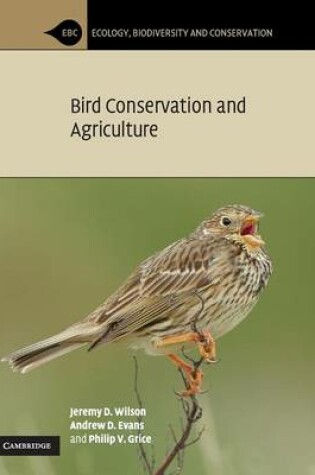 Cover of Bird Conservation and Agriculture