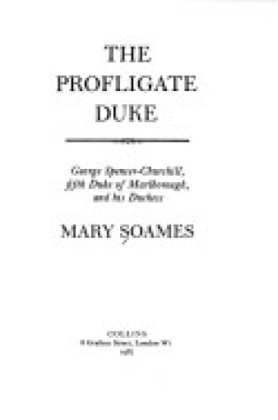 Cover of The Profligate Duke