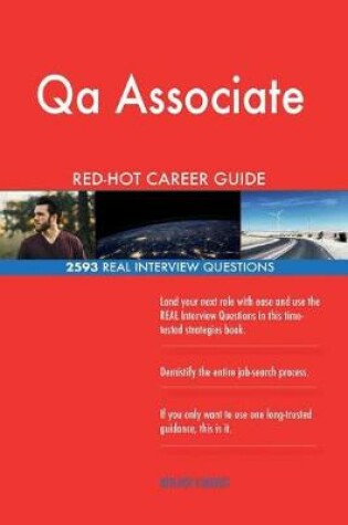 Cover of Qa Associate Red-Hot Career Guide; 2593 Real Interview Questions