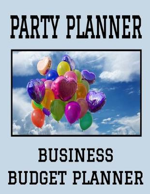 Book cover for Party Planner Business Budget Planner