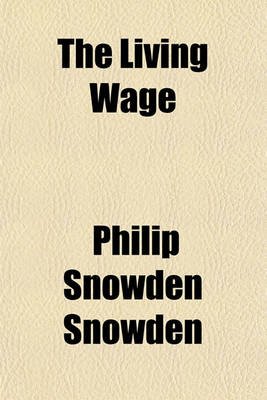 Book cover for The Living Wage