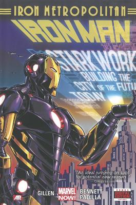 Book cover for Iron Man Volume 4: Iron Metropolitan (marvel Now)