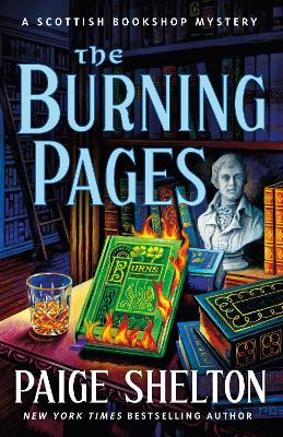 Book cover for The Burning Pages