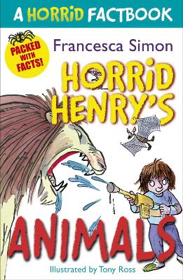 Book cover for Horrid Henry's Animals