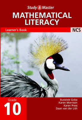 Book cover for Study and Master Mathematical Literacy Grade 10 Learner's Book