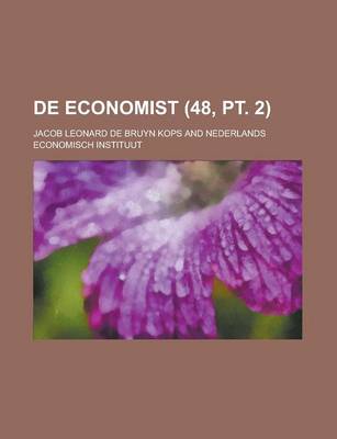 Book cover for de Economist (48, PT. 2 )