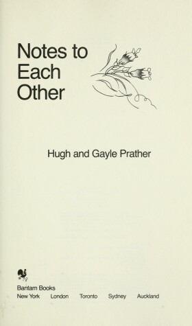 Book cover for Notes to Each Other