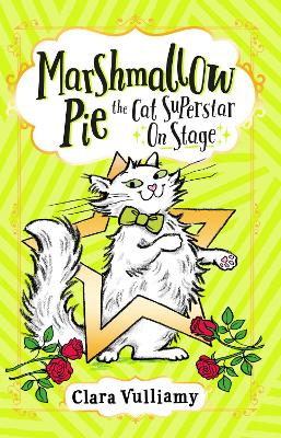 Book cover for Marshmallow Pie The Cat Superstar On Stage