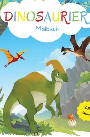 Cover of Dinosaurier Malbuch für Kinder