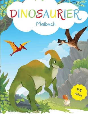 Book cover for Dinosaurier Malbuch für Kinder