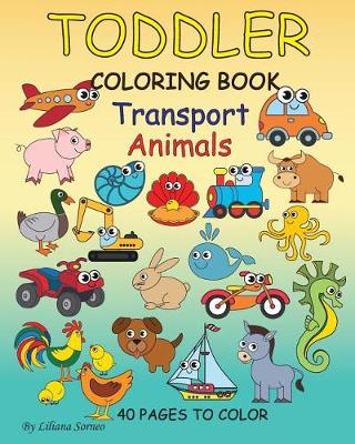 Book cover for Toddler Coloring Book