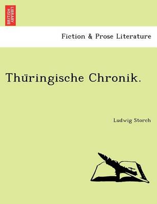 Book cover for Thu Ringische Chronik.