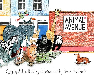 Book cover for Animal Avenue