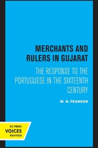 Cover of Merchants and Rulers in Gujarat