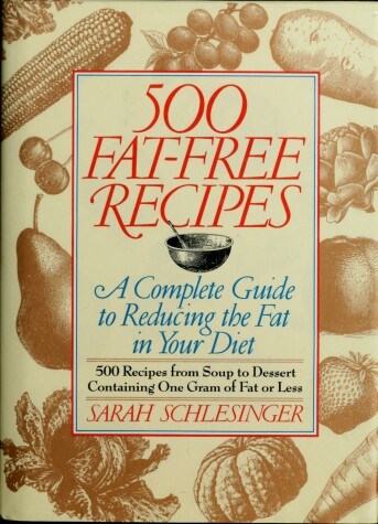 Book cover for 500 Fat-Free Recipes